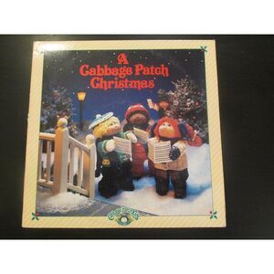 A Cabbage Patch Christmas vinyl LP 1984 Cabbage Patch Kids cute collectible